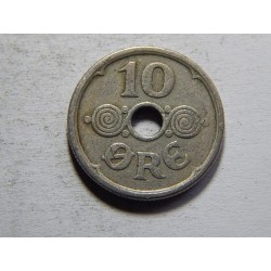 Dánsko 10 Øre 1924 HCN,GJ XF č05545