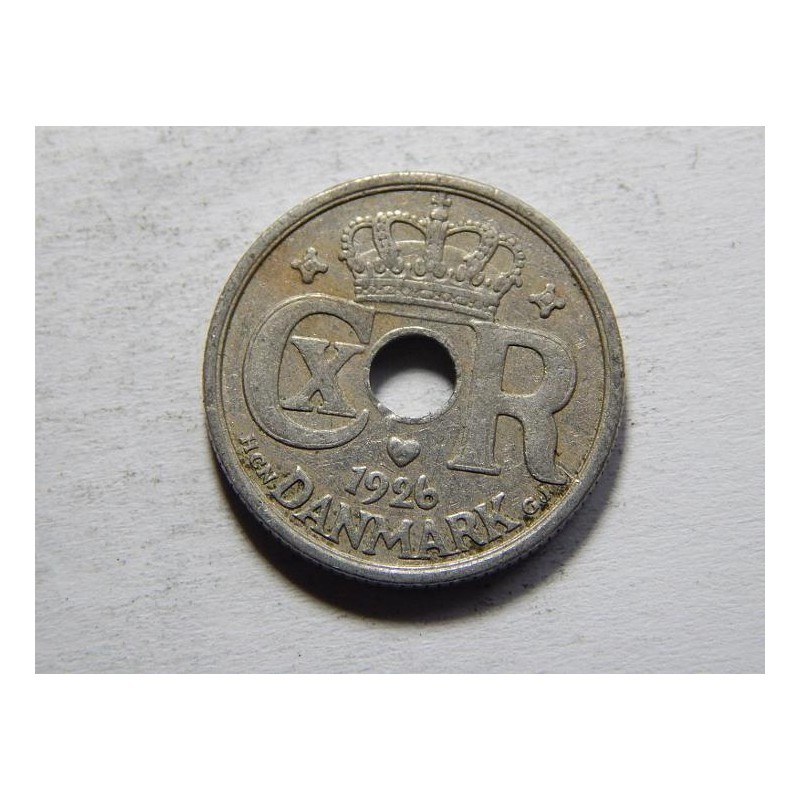 Dánsko 10 Øre 1926 HCN,GJ XF č05511 Dánsko 10 Øre 1926 HCN,GJ XF č05511