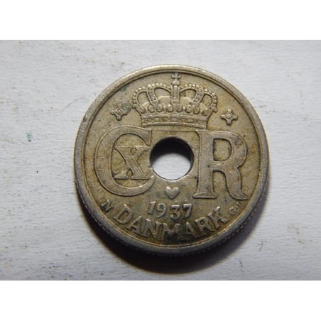 Dánsko 10 Øre 1937 N,GJ XF č05450 
