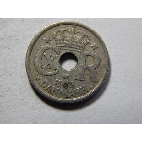 Dánsko 10 Øre 1938 N,GJ XF č05513 