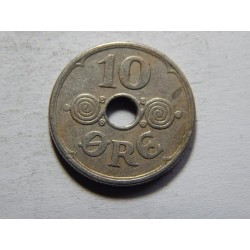 Dánsko 10 Øre 1938 N,GJ XF č05513 
