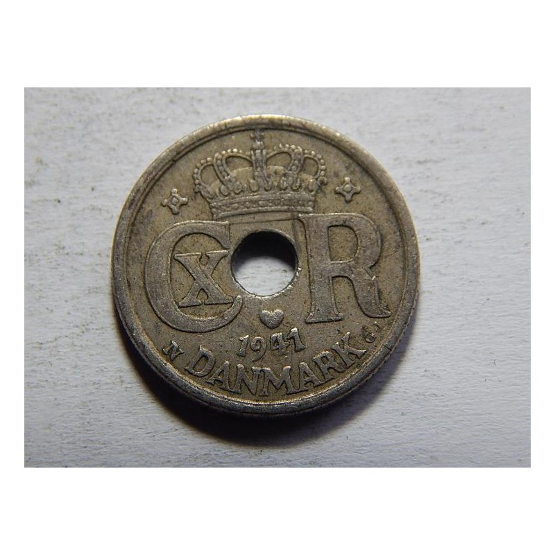 Dánsko 10 Øre 1941 N,GJ RR XF č05524 Dánsko 10 Øre 1941 N,GJ RR XF č05524