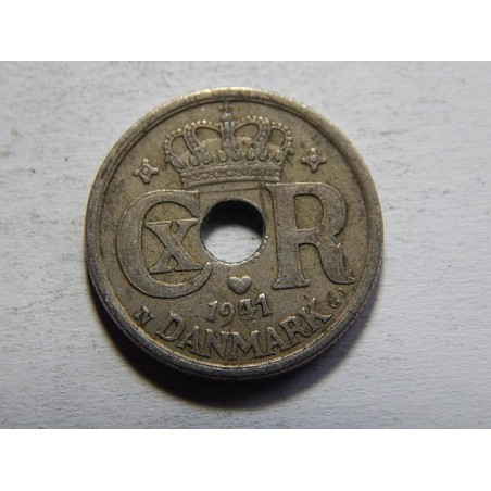 Dánsko 10 Øre 1941 N,GJ RR XF č05524