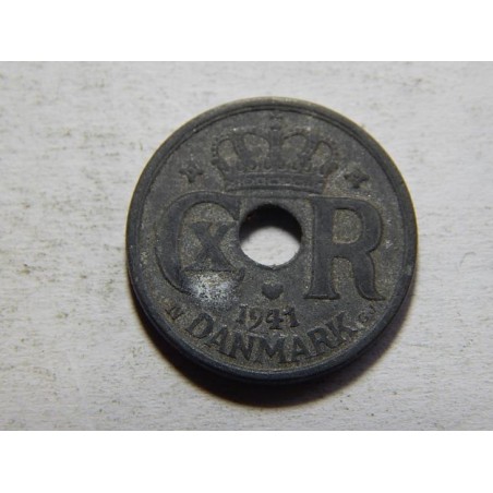 Dánsko 10 Øre 1941 N,GJ Zn XF č05466 