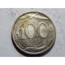 Itálie 100 Lire 1993 XF č05633