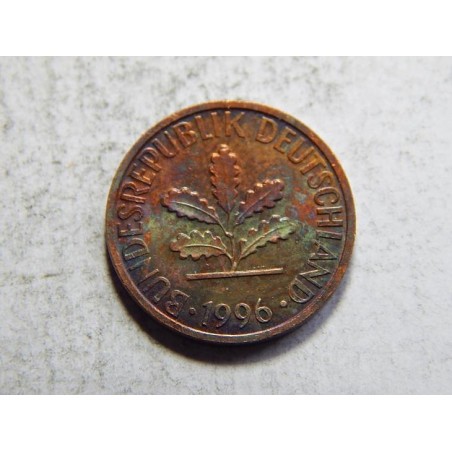 Německo BRD 1 Pfennig 1996 A XF-UNC č05855 