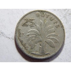 Gambia 25 Bututs 1971 VF č05300 