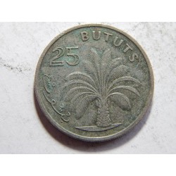 Gambia 25 Bututs 1971 XF č05299 