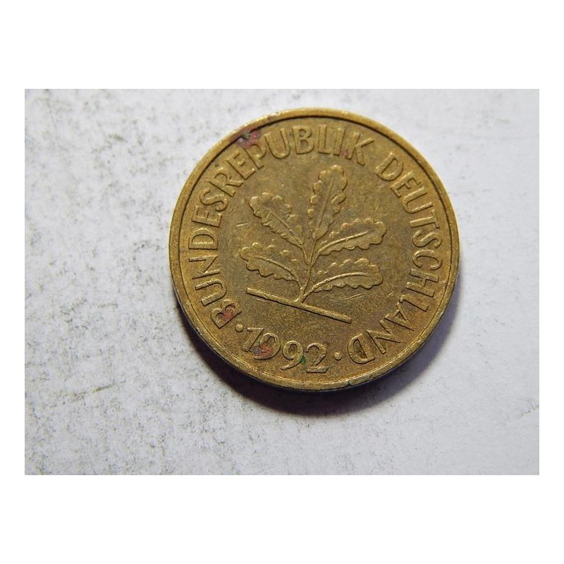Německo BRD 5 Pfennig 1992 D XF č05677 