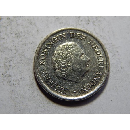 Nizozemí 25 Cents 1980 XF č05649   
