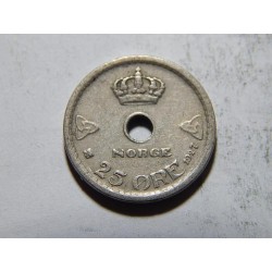 Norsko 25 Øre 1927 XF č05316 