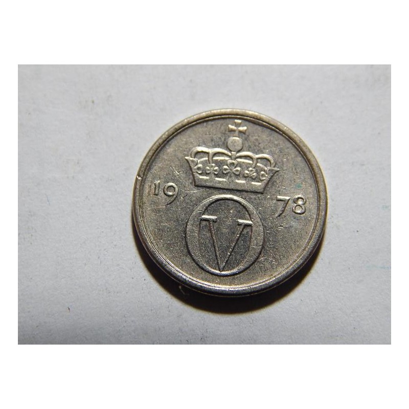 Norsko 10 Øre 1978 XF č05324 Norsko 10 Øre 1978 XF č05324