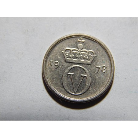 Norsko 10 Øre 1978 XF č05324