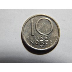 Norsko 10 Øre 1978 XF č05324