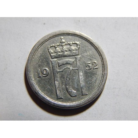 Norsko 25 Øre 1952 XF č05336 