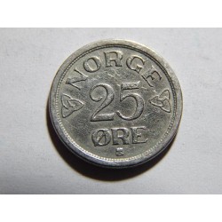 Norsko 25 Øre 1952 XF č05336 