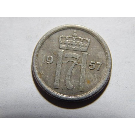 Norsko 25 Øre 1957 XF č05322 