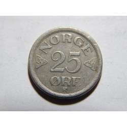 Norsko 25 Øre 1957 XF č05322 