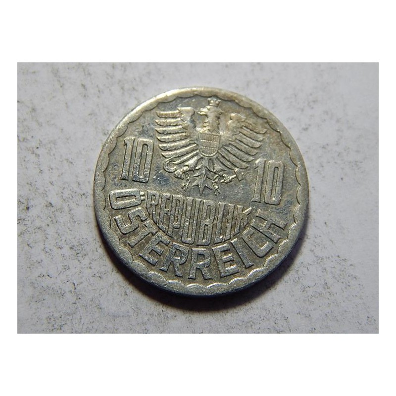 Rakousko 10 Groschen 1990 XF č05602 Rakousko 10 Groschen 1990 XF č05602