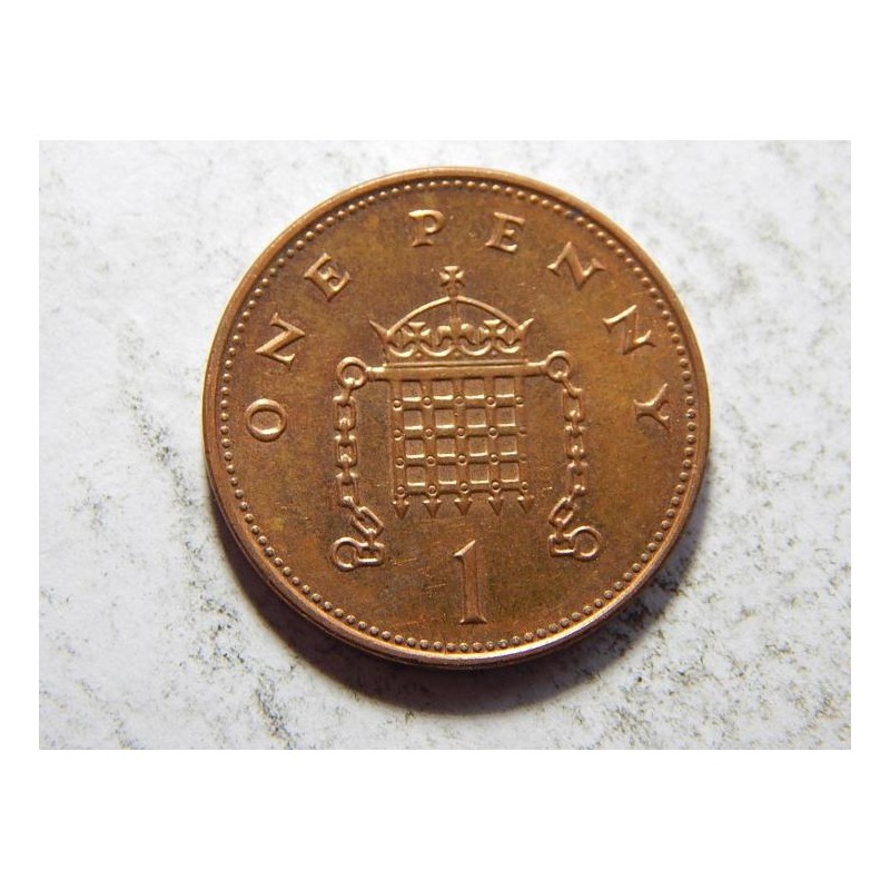 Anglie 1 Penny 1999 UNC č05939 Anglie 1 Penny 1999 UNC č05939