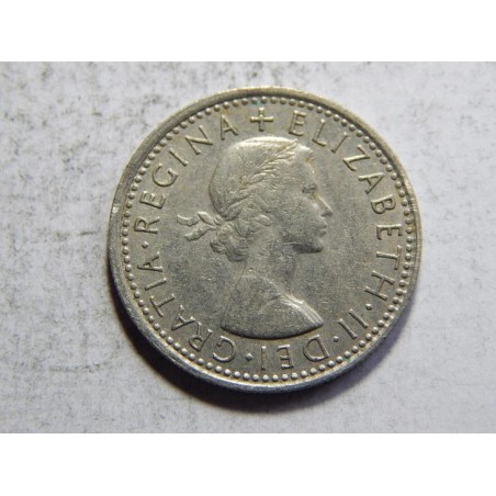 Anglie 6 Pence 1967 XF č05847 