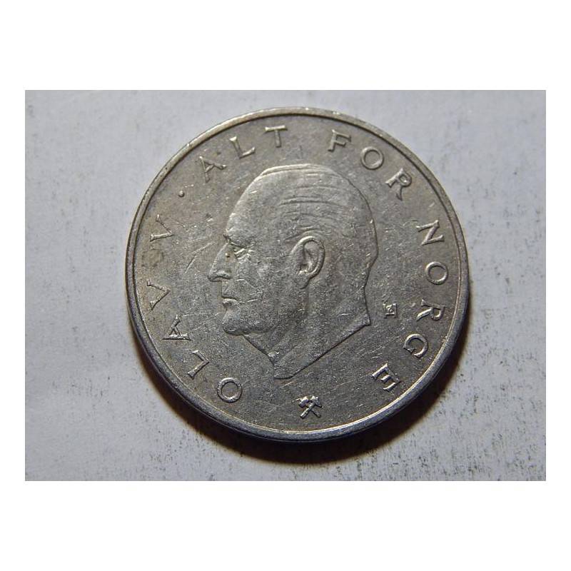 Norsko 1 Krone 1975 XF č38035 Norsko 1 Krone 1975 XF č38035