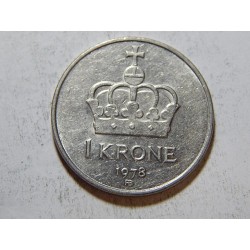 Norsko 1 Krone 1978 XF č38012 
