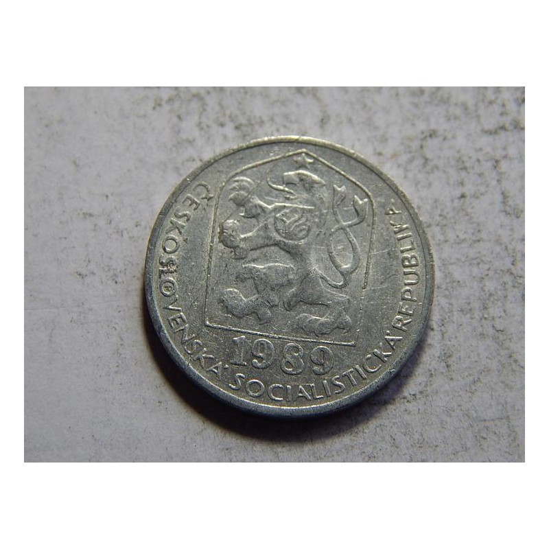 Československo 10 Haléřů 1989 XF č05800 Československo 10 Haléřů 1989 XF č05800