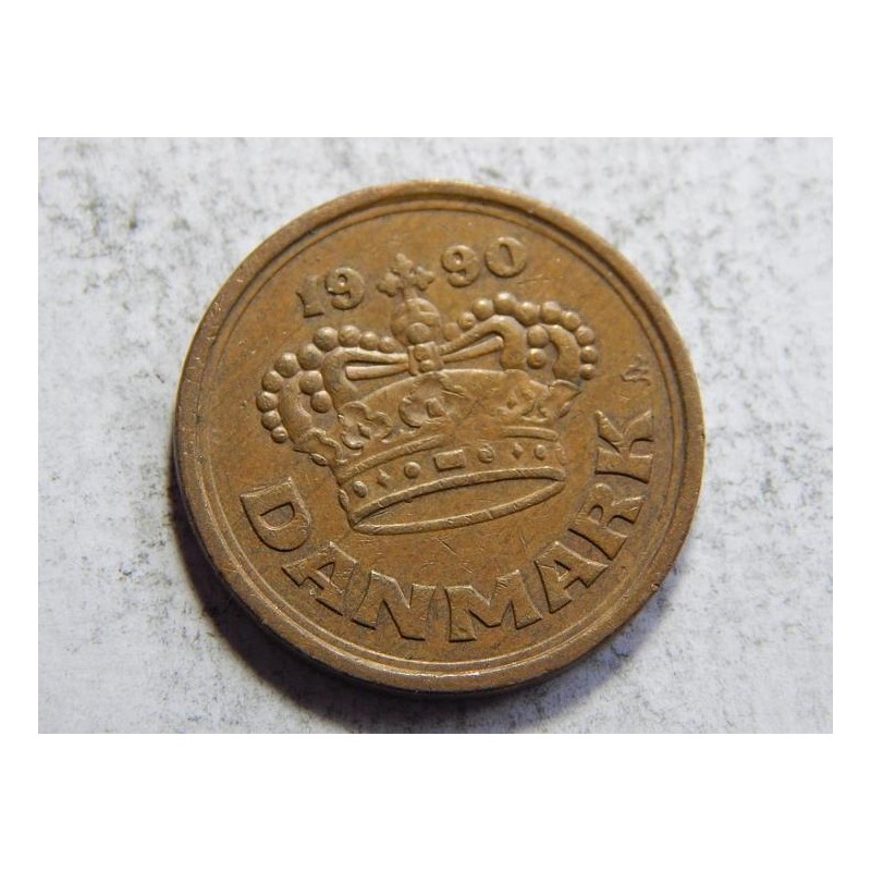 Dánsko 50 Øre 1990 LG JP VF-XF č05788 Dánsko 50 Øre 1990 LG JP VF-XF č05788