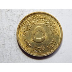 Egypt 5 Piastres 1992 XF č05725 