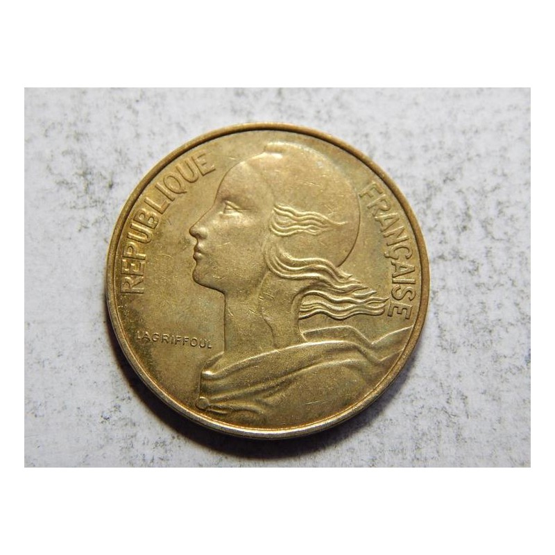 Francie 10 Centimes 1985 XF č05759 Francie 10 Centimes 1985 XF č05759