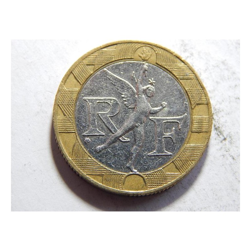 Francie 10 Francs 1991 XF č05923 Francie 10 Francs 1991 XF č05923