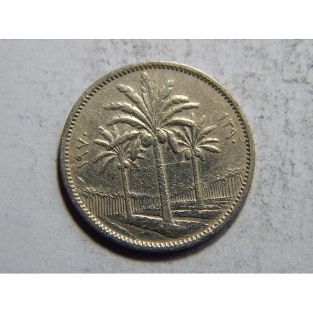 Irák 25 Fils 1970 XF č05736 