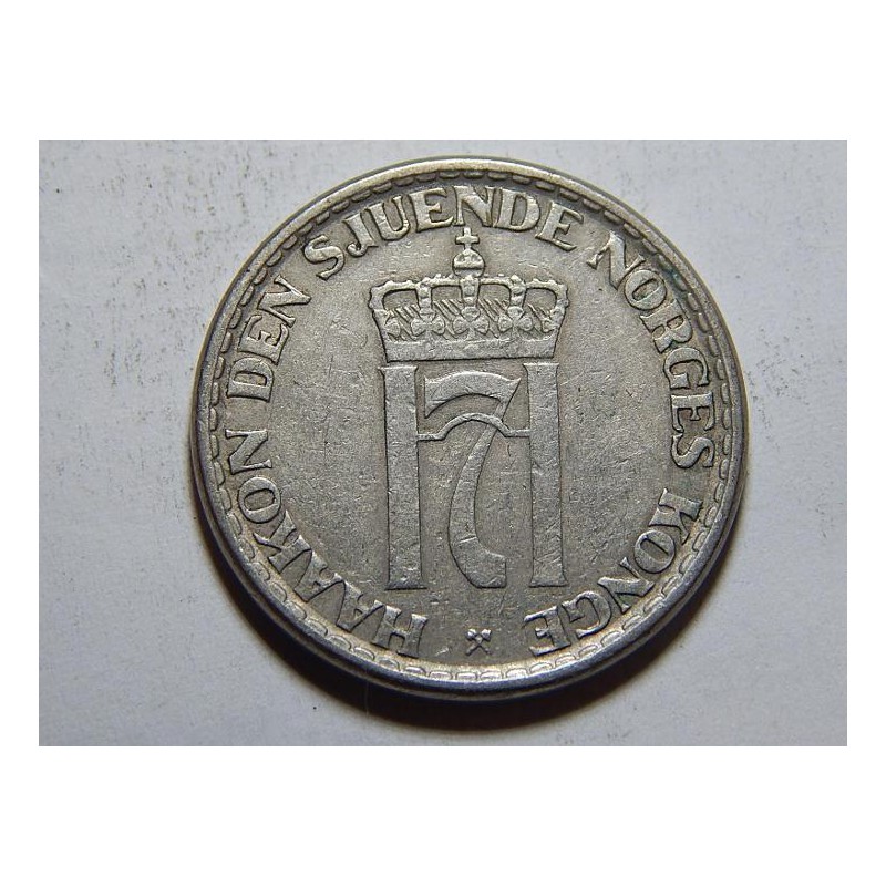 Norsko 1 Krone 1956 XF č37935 Norsko 1 Krone 1956 XF č37935