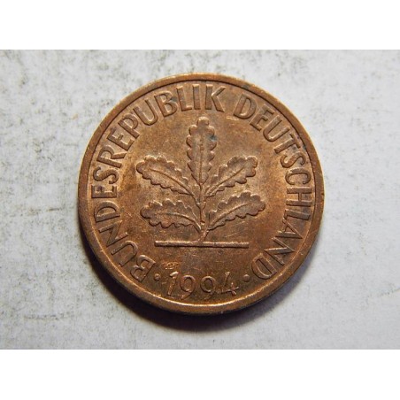 Německo BRD 2 Pfennig 1994 J XF č05730  