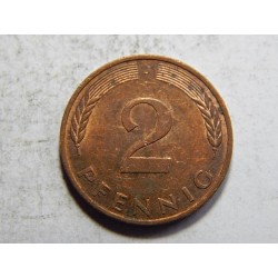 Německo BRD 2 Pfennig 1994 J XF č05730  