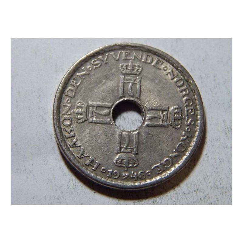 Norsko 1 Krone 1946 XF č38036 Norsko 1 Krone 1946 XF č38036