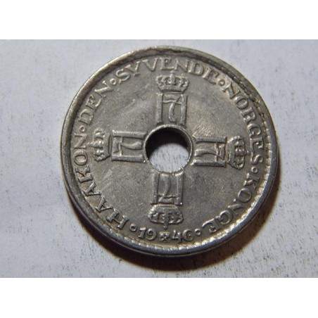 Norsko 1 Krone 1946 XF č38036 