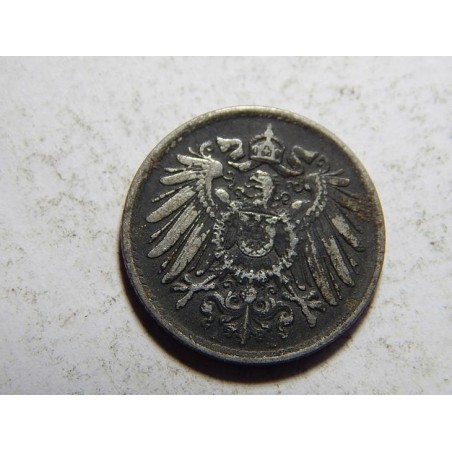 Německo Císařství 5 Pfennig 1916 A Fe VF č05899 