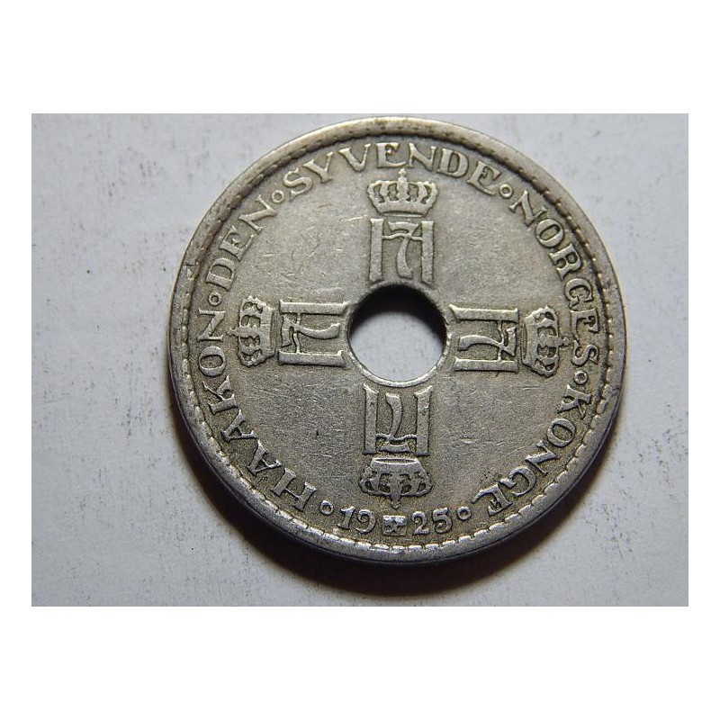 Norsko 1 Krone 1925 XF č37942 