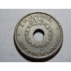 Norsko 1 Krone 1925 XF č37942 