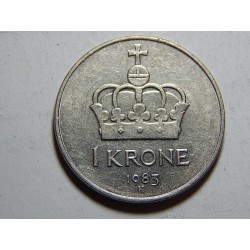 Norsko 1 Krone 1983 K XF č37937 