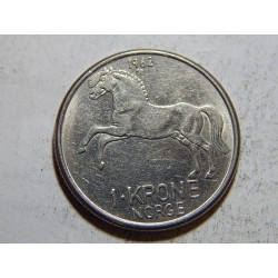 Norsko 1 Krone 1962 XF č38088 