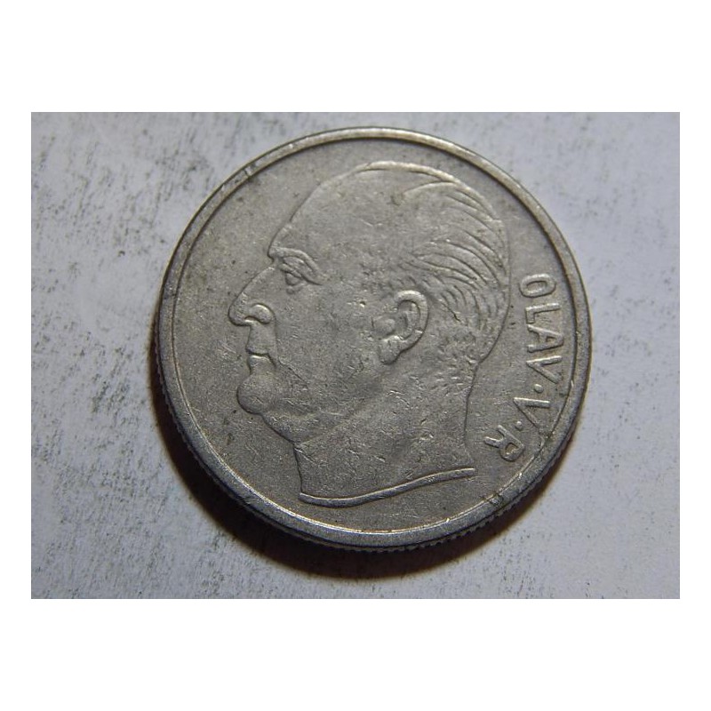 Norsko 1 Krone 1963 XF č38077 Norsko 1 Krone 1963 XF č38077
