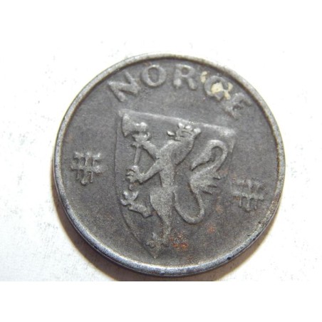 Norsko 5 Øre 1942 Fe VF č38079 