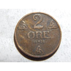 Norsko 2 Øre 1928 XF č38059