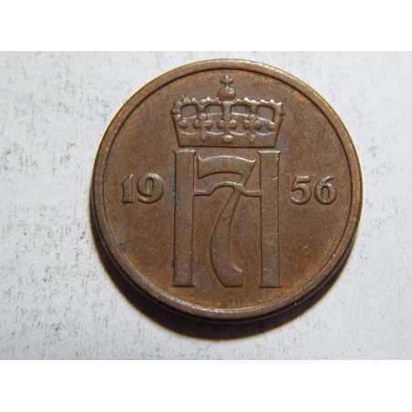 Norsko 2 Øre 1956 XF č37971 