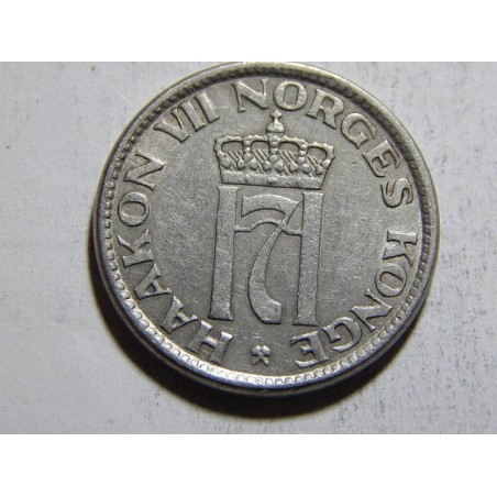 Norsko 50 Øre 1957 XF č37985 