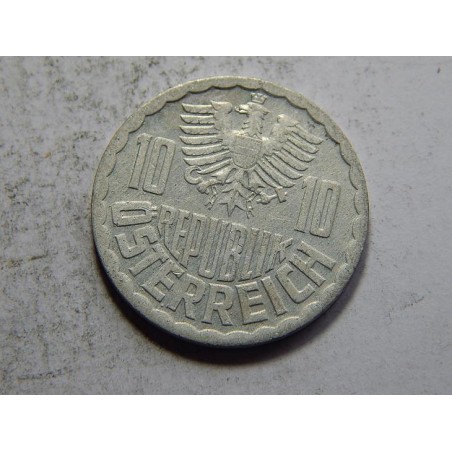 Rakousko 10 Groschen 1981 XF č05744 