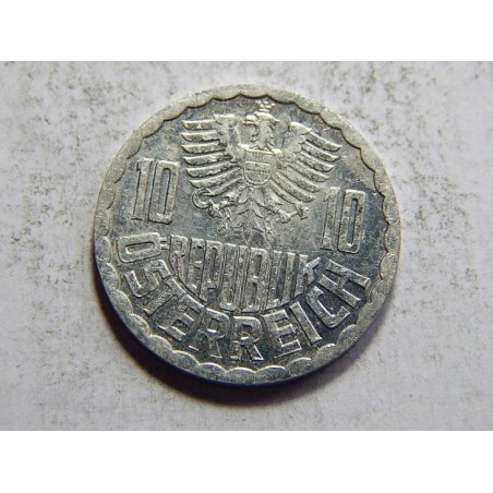 Rakousko 10 Groschen 1994 XF č05723 